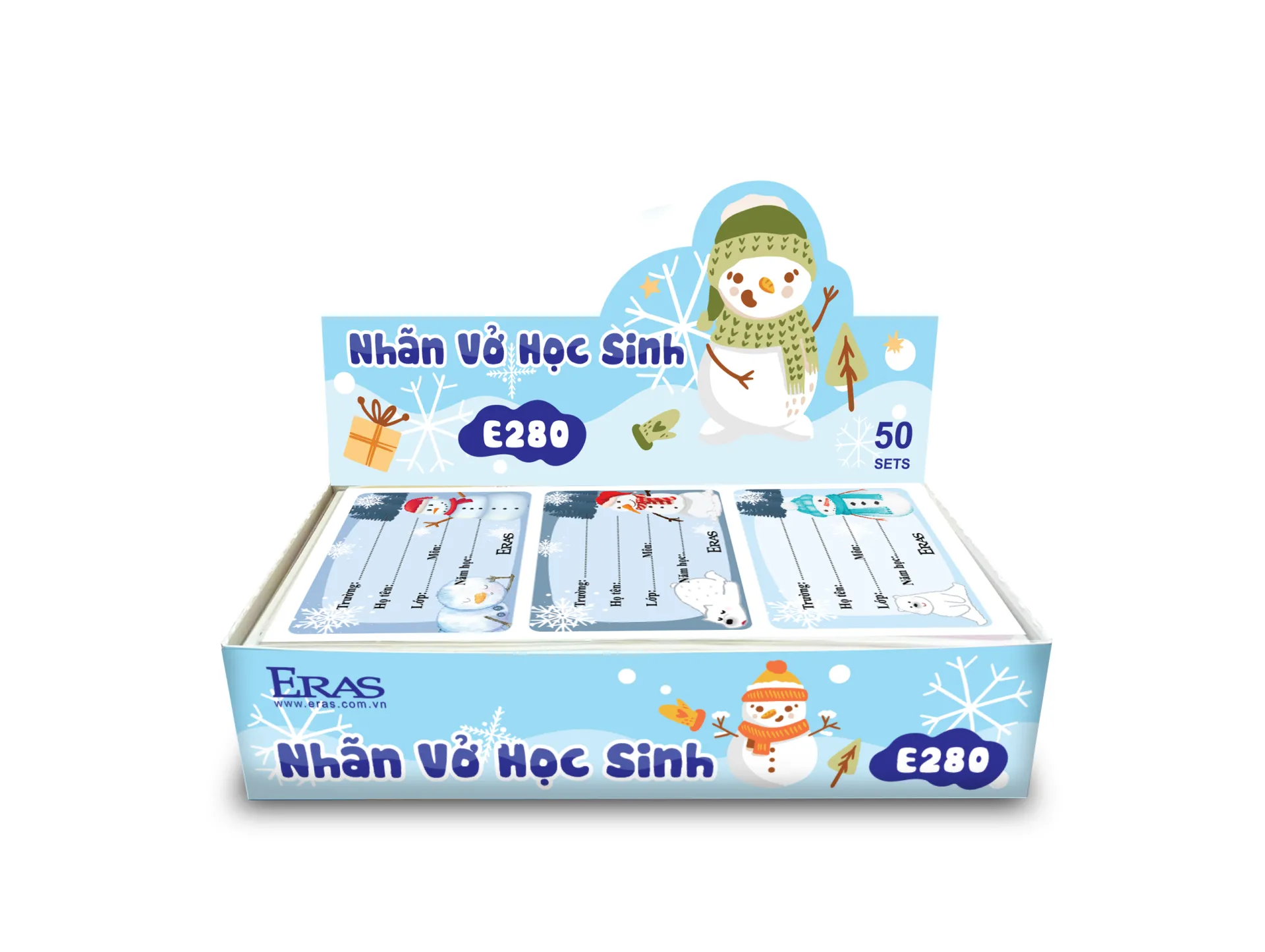 Nhãn vở học sinh E280