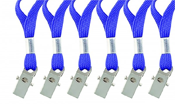 Dây thẻ kẹp sắt E418 (Đỏ, Hồng, Vàng, Tím, Xanh)