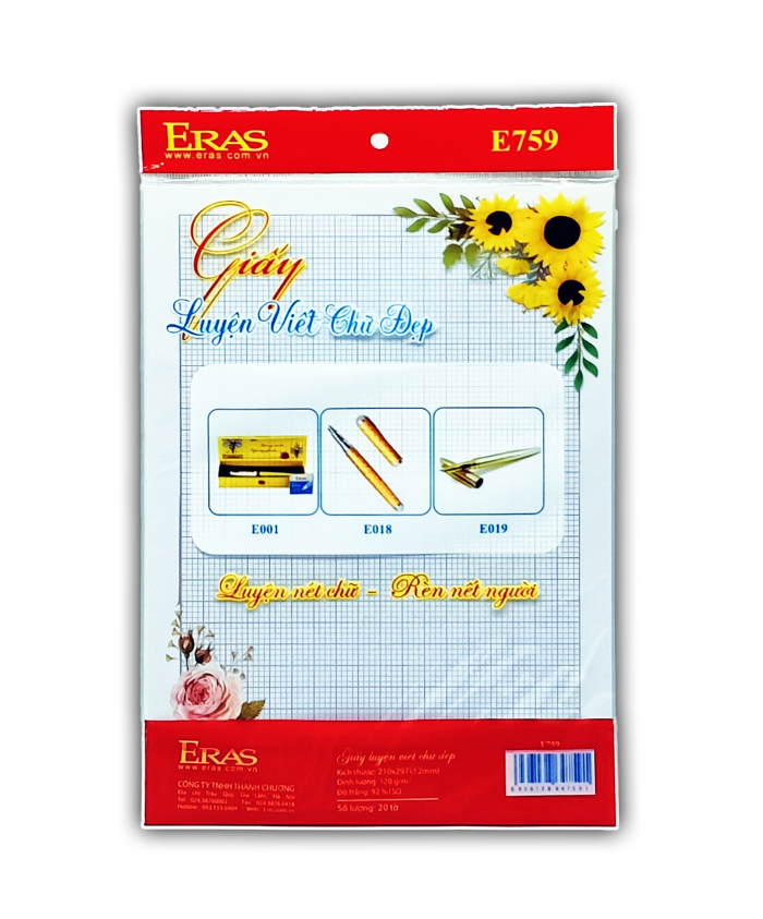 Giấy Luyện Viết Chữ Đẹp E759